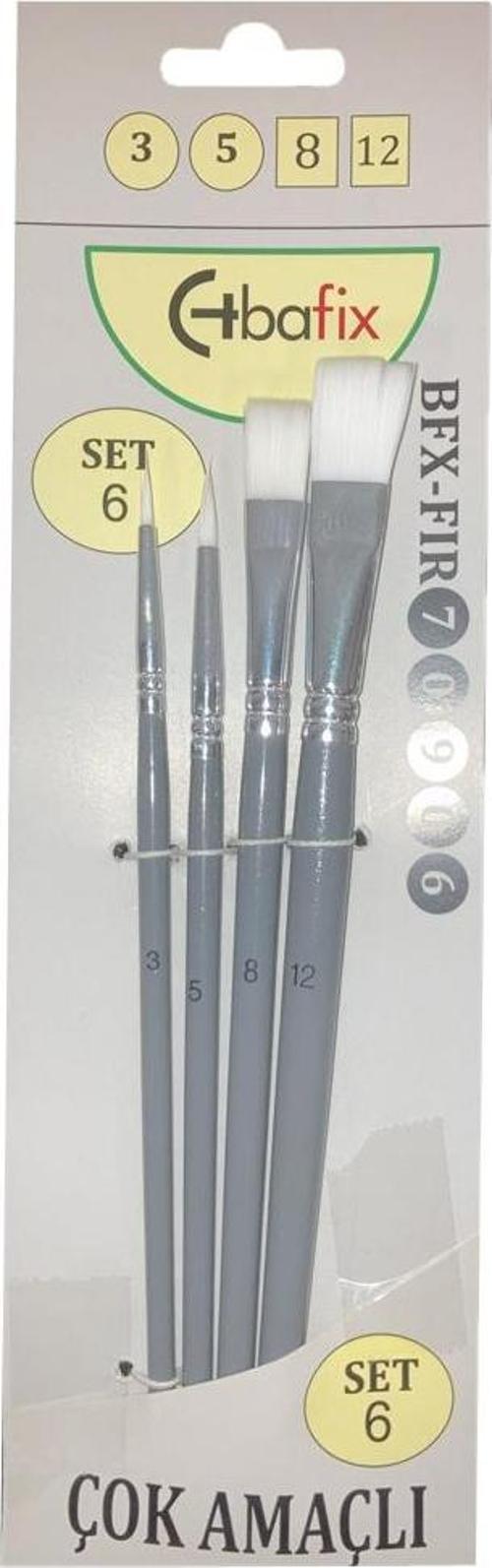 Fırça Seti Çok Amaçlı Artist 4 Lü (3-5-8-12) Set-6 70906
