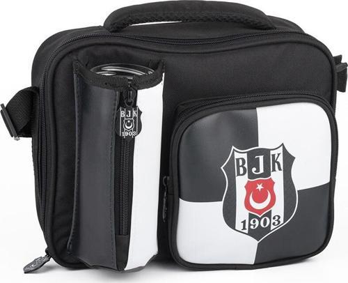 Me Çanta Beslenme Çantası Beşiktaş Bjk 1903 Logo Desenli Suni Deri 25362