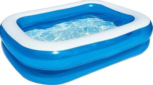 Plaj Oyuncak Havuz Jumbo Dikdörtgen 211X132X46Cm Bw12819 (Karışık Renk 1 Adet)