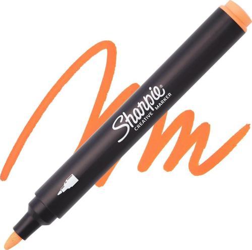 Akrilik Markör Kalem Yuvarlak Uç Turuncu Sh-2218122 (6 Lı Paket)