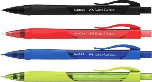 Faber-Castell Versatil Kalem Autoclick Renkli Gövde 0,5 Mm 5084 533195 (10 Lu Paket)
