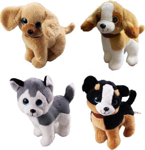 Oyuncak Peluş Köpek Ayakta Havlayan Kzl-2309033 (Karışık Model 1 Adet)