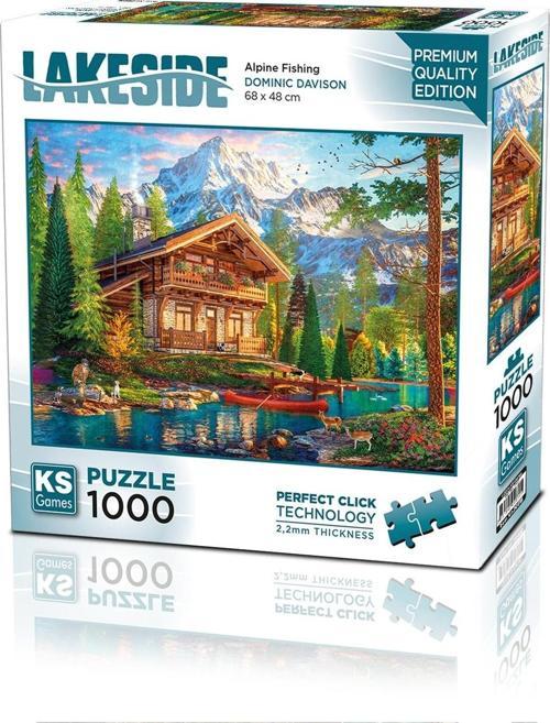 Puzzle 1000 Parça Alpine Fishing 20815
