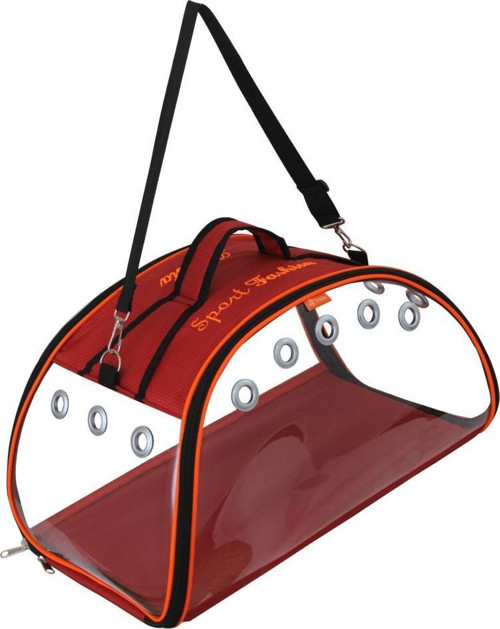 Ufo Kedi, Küçük Köpek Taşıma Çantası Kırmızı 50-30-30cm