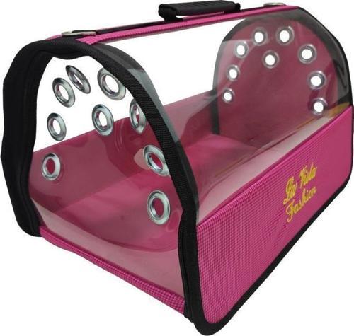 Bold Flaybag Kedi, Küçük Köpek Taşıma Çantası 43-26-27Cm 1300Gr Pembe