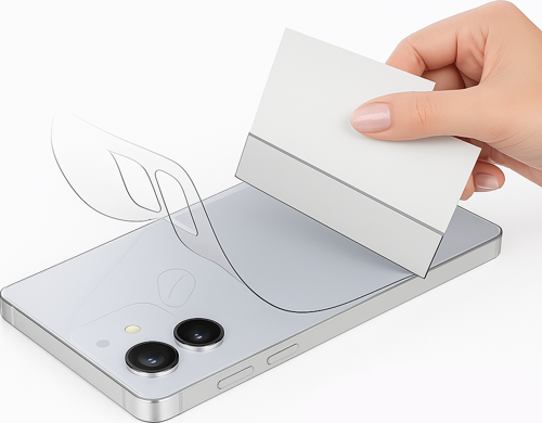 Infinix Hot 50 Arka Kapak Koruyucu Hidrojel Nano Esnek Şeffaf  