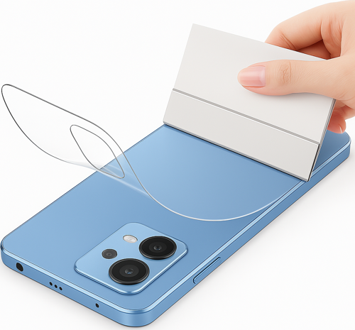 Vivo V29 5G Arka Kapak Koruyucu Hidrojel Nano Esnek Şeffaf
