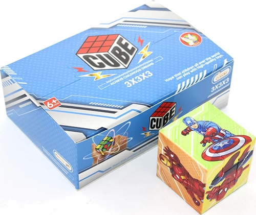 Süper Kahramanlı Küp Yapboz Alk2125