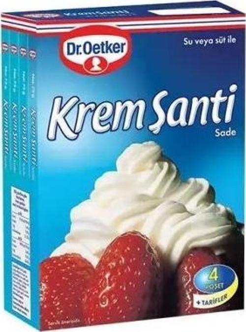 Dr. Oetker Sade 4'lü 300 gr Krem Şanti