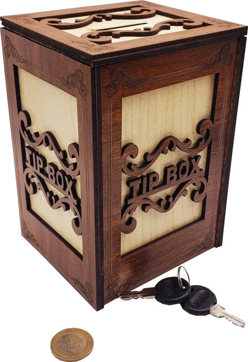 Ahşap mdf Tip Box Kutusu