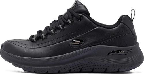 Arch Fit 2.0-Star Bound Leather Womens Sneaker Hakiki Deri Kadın Günlük Spor Ayakkabı Siyah