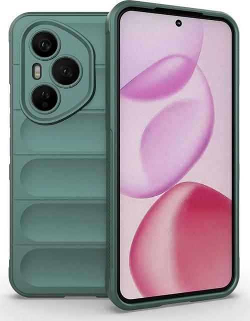 Honor 400 Pro Kılıf Esnek TPU Oyuklu Arka Yüzey Tasarımlı Etnik Silikon Kılıf