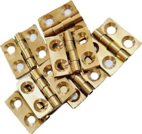 Pirinç Mini Yaprak Menteşe 30x20x18 mm – 3 cm Mini Kapak Menteşesi / 5 adet