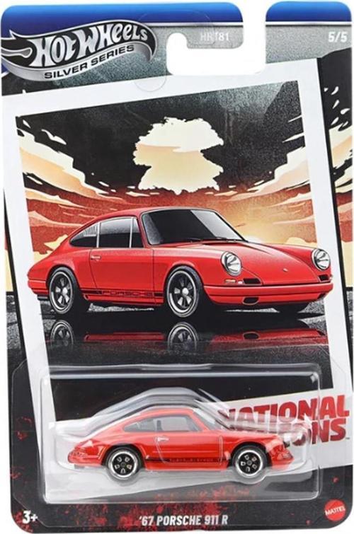SILVER SERIES Arabalar Özel Seri 67 PORSCHE 911 R HRT81 - JBY96