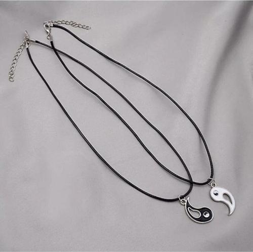 Best friends Ying Yang İkili Arkadaşlık sevgili Kolye