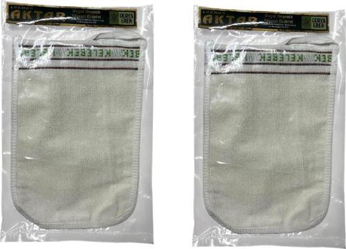 Kese %70 Floş (El geçmeli) 300 GSM (17 * 25cm),2 Adet, Derya Eren