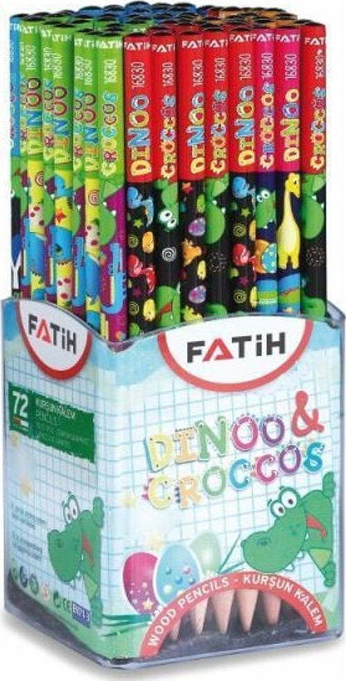Dıno & Croccos Kurşun Kalem 72 Adet