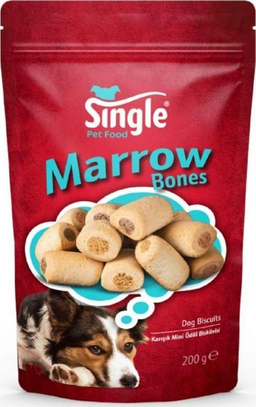 Marrow Bones Kurabiye Şekilli Köpek Ödül Bisküvisi 200 gr