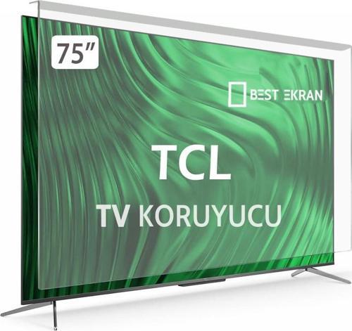 TCL 75Q6C TV EKRAN KORUYUCU - TCL 75" inç 189 Ekran Koruyucu