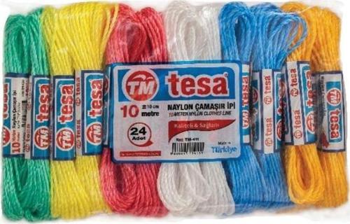 Temsan 20 Metre Naylon Çamaşır İpi 24'lü
