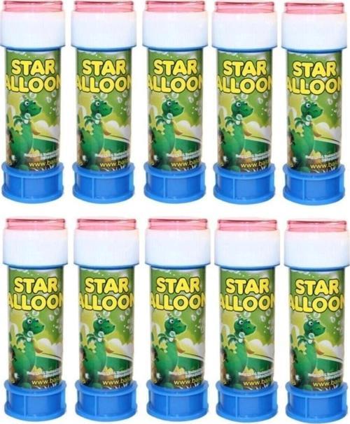 Star Bubbles Mini Baloncuk Köpük Oyuncak 10 Adet Üflemeli Balon