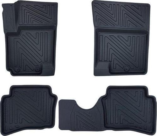 Hyundai Ix20 2010-2015 ile Uyumlu Carbon Desenli Ultra Premium Havuzlu Oto Paspas