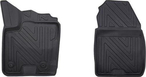 Ford Courier 2014-2023 Panelvan ile Uyumlu Carbon Desenli Ultra Premium Havuzlu Oto Paspas