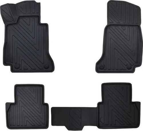 Mercedes E Serisi W213 2017-2023 ile Uyumlu Carbon Desenli Ultra Premium Havuzlu Oto Paspas