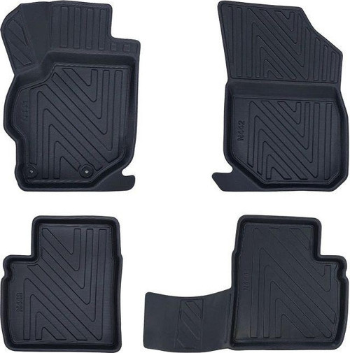 Citroen C-Elysee 2012 Ve Sonrasi ile Uyumlu Carbon Desenli Ultra Premium Havuzlu Oto Paspas