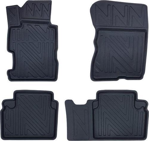 Honda Civic Sedan 2006-2012 ile Uyumlu Carbon Desenli Ultra Premium Havuzlu Oto Paspas