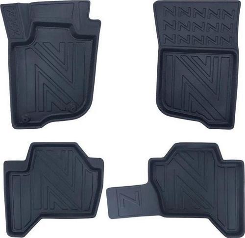 Mitsubishi L200 2005-2018 ile Uyumlu Carbon Desenli Ultra Premium Havuzlu Oto Paspas