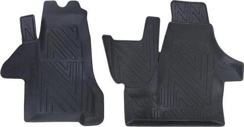 Volkswagen Trasnporter T7 ile Uyumlu Carbon Desenli Ultra Premium Havuzlu Oto Paspas