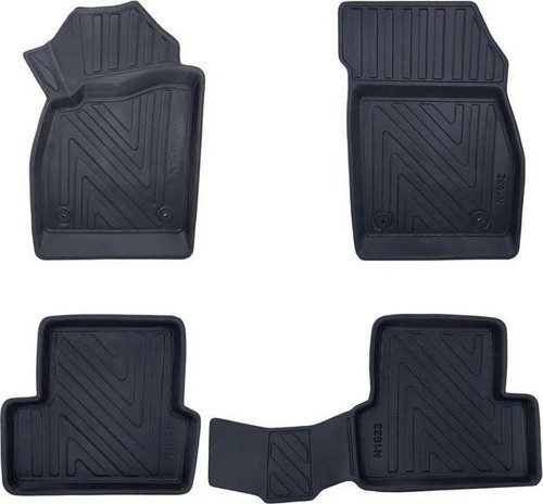 Chevrolet Cruze 2008-2016 ile Uyumlu Carbon Desenli Ultra Premium Havuzlu Oto Paspas