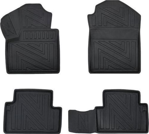 Ford Connect 2003-2013 ile Uyumlu Carbon Desenli Ultra Premium Havuzlu Oto Paspas