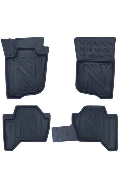 Mitsubishi L200 2019 Sonrasi Blizzard ile Uyumlu Carbon Desenli Ultra Premium Havuzlu Oto Paspas