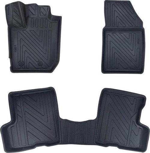 Dacia Duster 4X4 2023 Ve Sonrasi ile Uyumlu Carbon Desenli Ultra Premium Havuzlu Oto Paspas