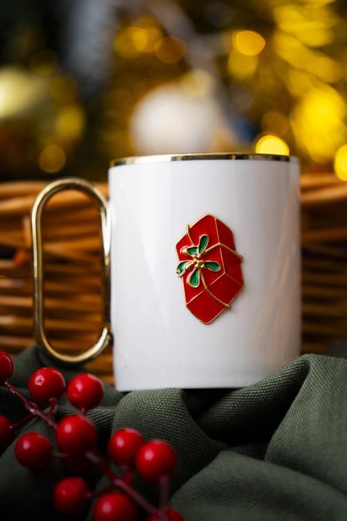 VERMONT - S/1 KUPA KIRMIZI HEDİYE KUTU 190 ML