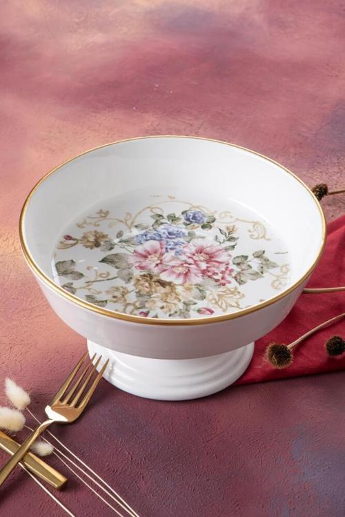 ROSA AYAKLI MEYVELİK 23,5 CM HCA-06424\6 PKT 1 ADE