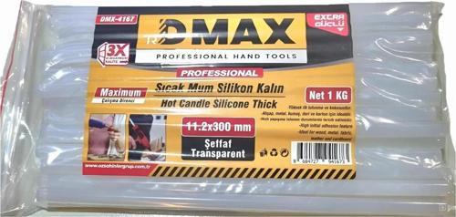 Sıcak Mum Silikon Şeffaf 11.2x300mm 1Kg