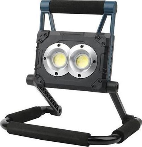 Güneş PanelliProjektör 10W 4000MAH 2XCOB 1000LUMEN