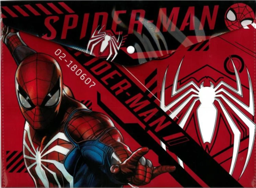 Lisanslı Spiderman Örümcek Adam A4 Çıtçıtlı Dosya Gameverse