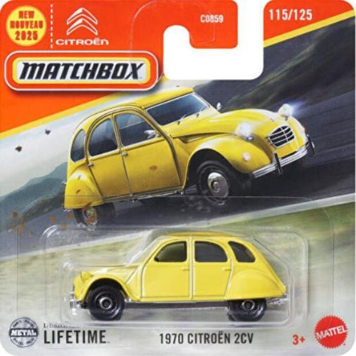 Tekli Arabalar 1970 Citroen 2CV JBR12
