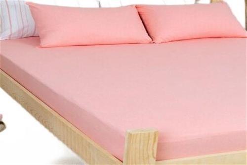 Çift Kişilik Lastikli Çarşaf Seti + 2 Yastık Kılıfı 180 Somon