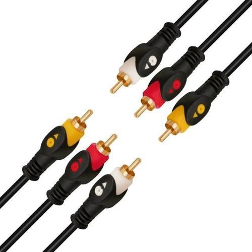 3 RCA - 3 RCA 20 Metre Kablo