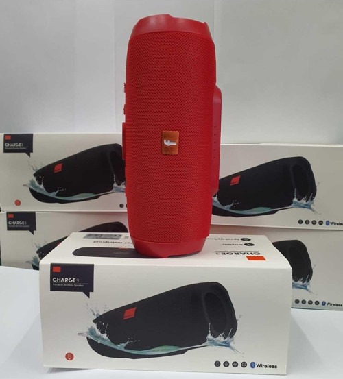 Charge3 Bluetooth Speaker Kablosuz Şarjlı Taşınabilir Hoparlör Sd Kart Usb Aux Girişli