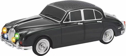 Klasik Jaguar Model Araba Bluetooth Hoparlör Mp3 Müzikçalar Led Işıklı Şarjlı Speaker