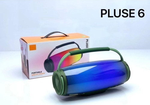 Pulse6 Bluetooth Hoparlör Tws Özellikli Led Işıklı Kablosuz Speaker Ses Bombası