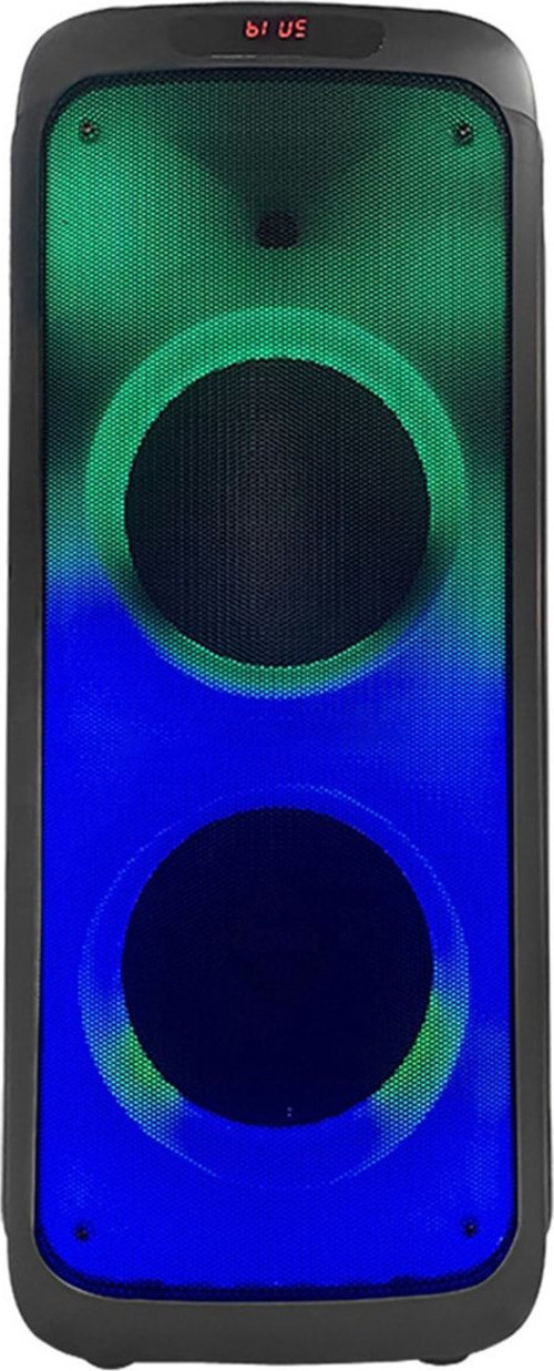 Kablosuz Mikrofonlu Karaoke Bluetooth Hoparlör Tekerlekli Taşınabilir Speaker Partybox