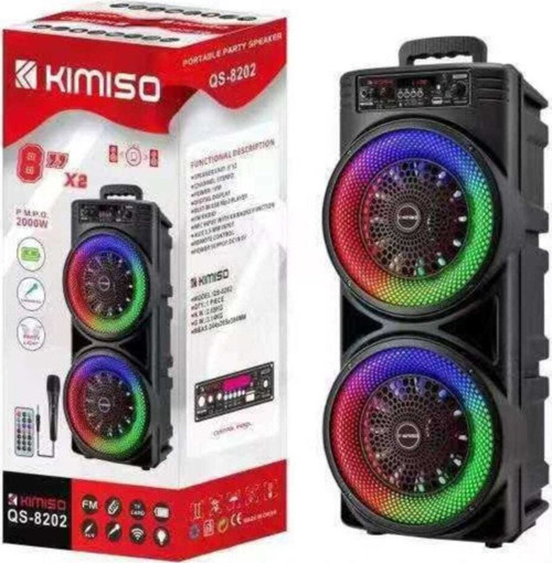 Mikrofonlu Bluetooth Hoparlör Led Işıklı Fm Radyo Sd Kart Usb Girişli Speaker