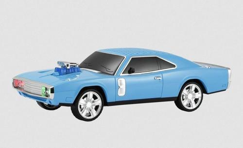 Klasik Dodge Challenger Model Araba Bluetooth Hoparlör Mp3 Müzikçalar Led Işıklı Şarjlı Speaker